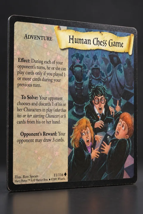 Human Chess Game — Harry Potter TCG Base Set 11/116