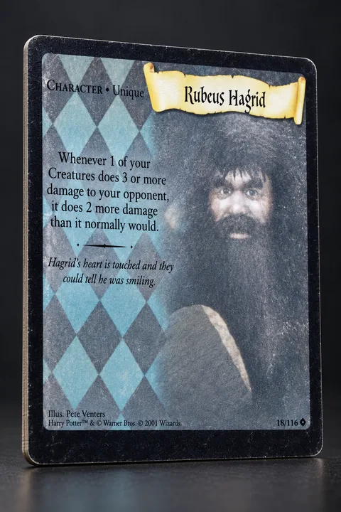 Rubeus Hagrid — Harry Potter TCG Base Set 18/116
