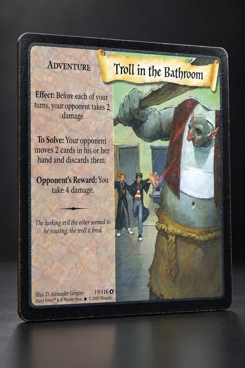 Troll in the Bathroom — Harry Potter TCG Base Set 19/116