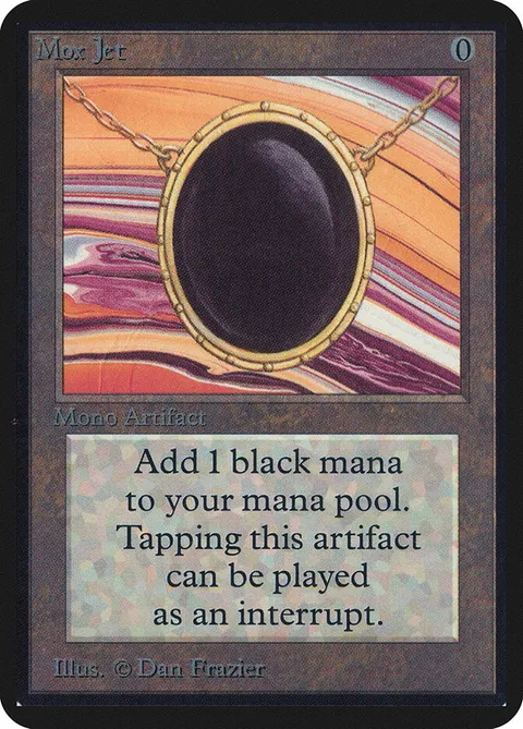 Mox Jet — Limited Edition Alpha unnumbered