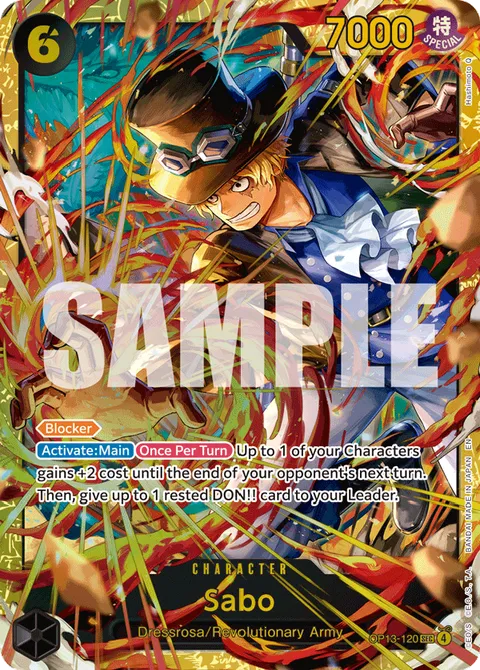 Sabo — Carrying On His Will OP13-120
