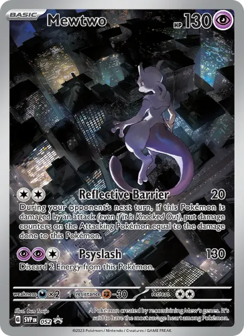 Mewtwo — Scarlet & Violet Black Star Promos 052/225