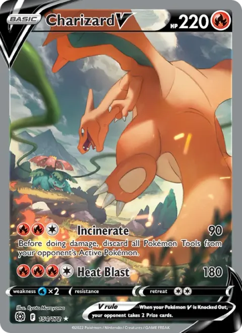 Charizard V — Brilliant Stars 154/172