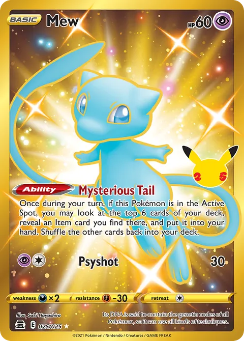 Mew — Celebrations 025/025