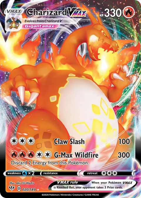 Charizard VMAX — Darkness Ablaze 020/189