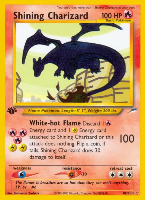 Shining Charizard — Neo Destiny 107/105