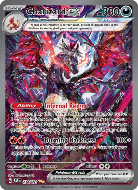 Charizard ex — Paldean Fates 234/91