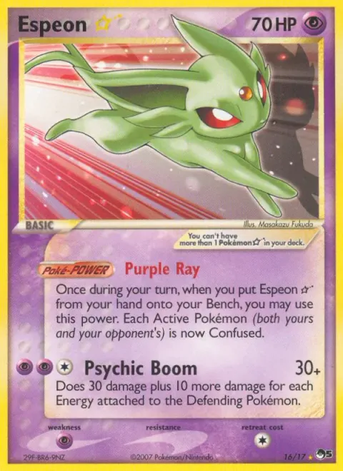 Espeon ☆ — POP Series 5 16/17