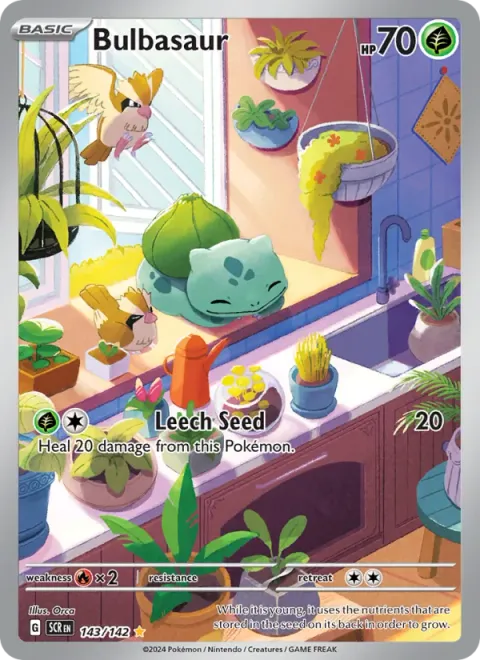 Bulbasaur — Stellar Crown 143/142