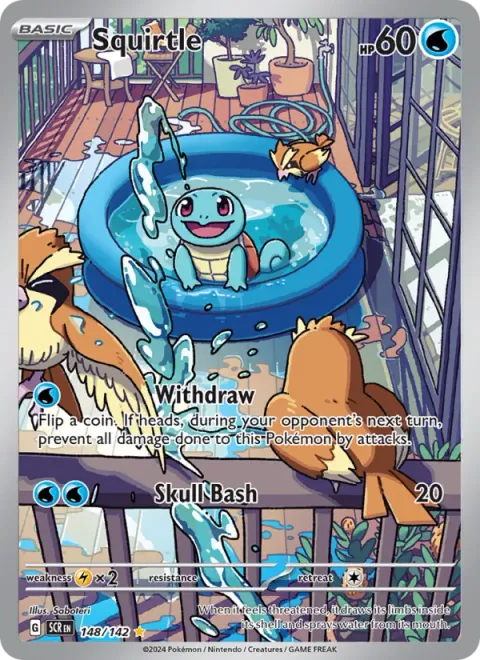 Squirtle — Stellar Crown 148/142