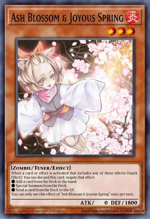 Ash Blossom & Joyous Spring — 25th Anniversary Rarity Collection RA01-EN008