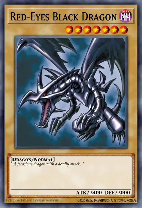 Red-Eyes Black Dragon — Legend of Blue Eyes White Dragon LOB-070