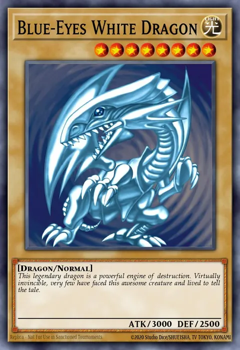 Blue-Eyes White Dragon — Legendary Collection: 25th Anniversary Edition LC01-EN004