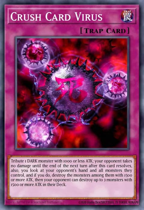 Crush Card Virus — SHONEN JUMP Championship 2007 A SJCS-EN004